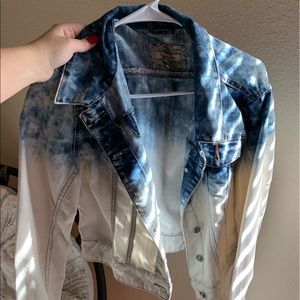 YMI Jeans Washedout ombre jean jacket